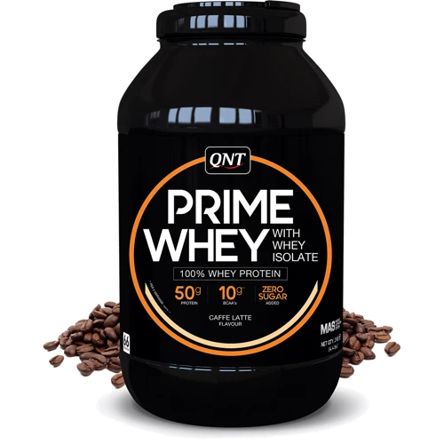 Протеин QNT Prime Whey 2000 g /66 servings/ Caffe Latte