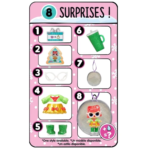 Ігровий набір із лялькою L.O.L. Surprise! Holiday Surprise Красуня (593041) фото 4