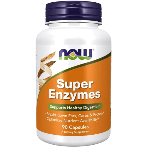 Now Foods Super Enzymes, 90 капсул