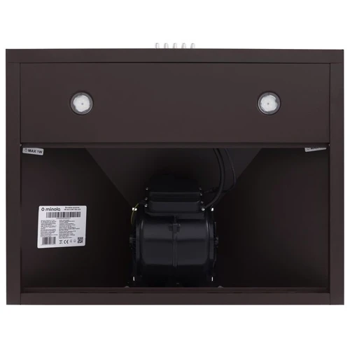 Вытяжка Minola HK 6212 BR 700 LED: Материал корпуса металл