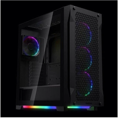 Корпус GAMDIAS Athena P1 Black (4712960137066): Типоразмер Midi-Tower