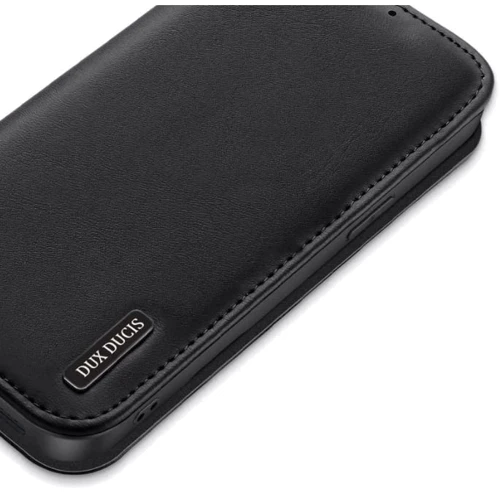 Чехол для iPhone Dux Ducis Hivo Black for iPhone 16e: Тип чехла чехол-книжка