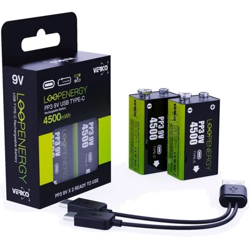 Verico Loop Energy 9V USB Type-C 500mAh (1UDBT-A3WEB2-NN) фото 2