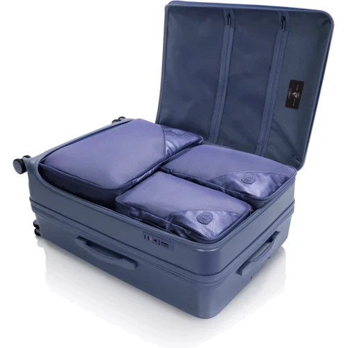 Чемодан Heys EZ Fashion (L) Navy (10162-0028-30)/(10162-0028-S3): Материал Пластик