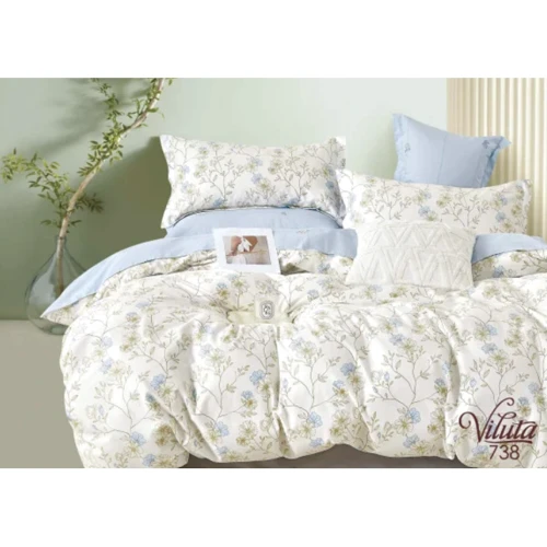 Комплект постельного белья Viluta Twill 738 Сатин Полуторный (738_pl)