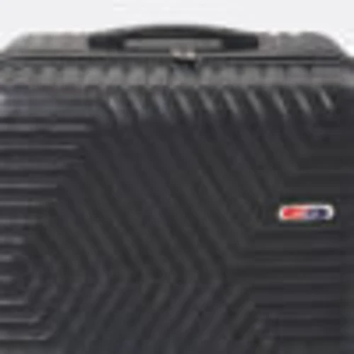 Чемодан Ricco Grande М черный (T1ABS600black-M): Материал Пластик