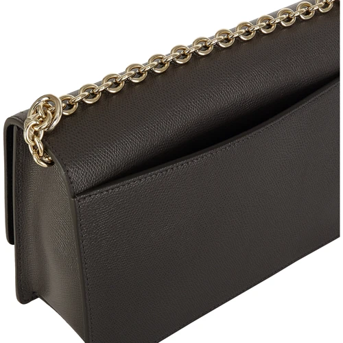 Жіноча сумка крос боді Furla 1927 S Crossbody 24 Bafiaco темно-сіра (BAFIACOARE000G1R00): Фактура матова, Зерниста