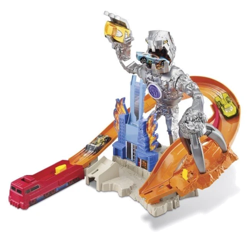 Трек Hot Wheels Атака Карзилли (CDR06): Масштаб машинок 1:64
