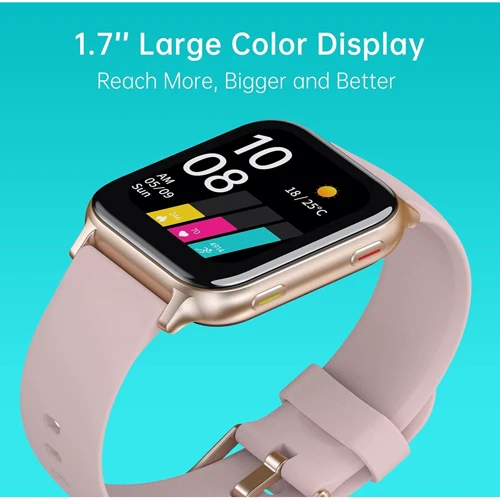 Смарт-часы UMIDIGI Uwatch 5 Pink Gold: Дисплей 1.7" TFT LCD (240x280)