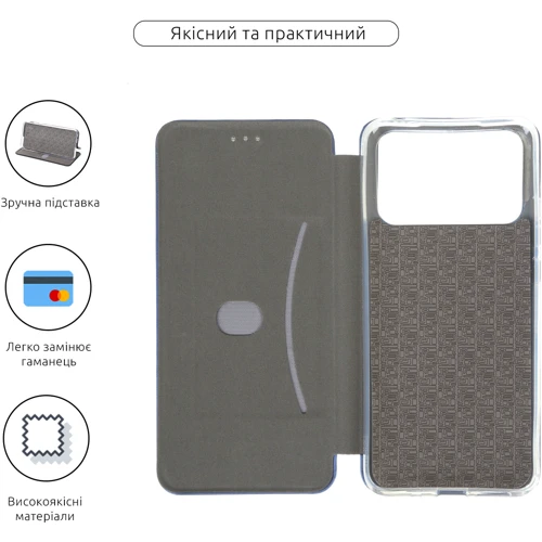 Чохол для телефона Fashion Classy Blue для Xiaomi Poco C40: Тип чохол книжка