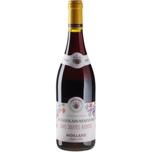 Вино Moillard Beaujolais Nouveau Sans Sulfites червоне сухе 13% 0.75 л (BWT7090)