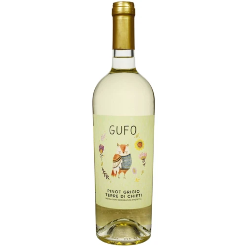 Вино Gufo Pinot Grigio Terre Di Chieti белое сухое 0.75 л (FSH_8002001087488)