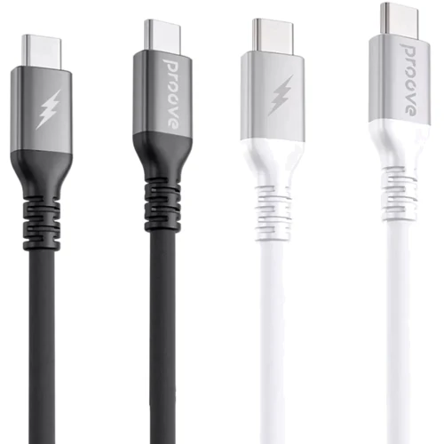 Кабель Proove Cable USB-C to USB-C ReGen Silicone 60W 2m White (CCRS60002222): Тип USB-C - USB-C
