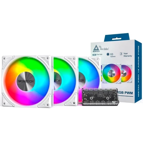 Кулер Montech METAL PRO 12 (W31)