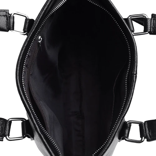 Мужская конференц-сумка Keizer черная (K19160-2-black): Тип ручки Со съемным ремнем, С двумя ручками, Плечевой ремень, Короткая ручка