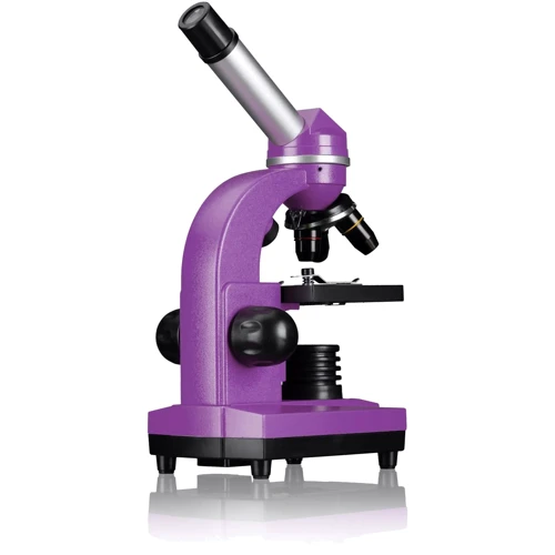 Мікроскоп Bresser Junior Biolux SEL 40x-1600x Purple з набором для дослідів та адаптером для смартфона (8855600TJ5000): Клас Биологические