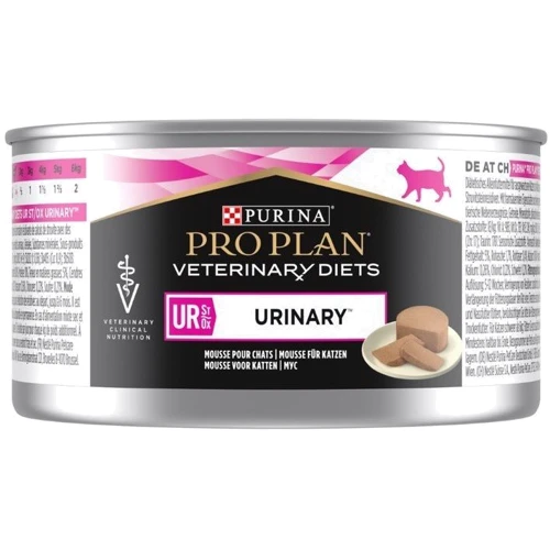 Влажный корм для котов Pro Plan Veterinary Diets UR Мочекаменная болезнь 3х195 г (8445290093431): Возраст Взрослые