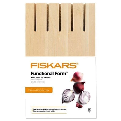 Подставка для 5 ножей Fiskars Functional Form (1014228): Подставка / доска Подставка для ножей