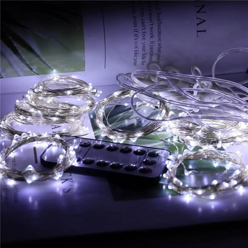 Гирлянда водопад (штора) Springos 2 x 2 м 400 LED CL0098 Cold White: Длина, м 2