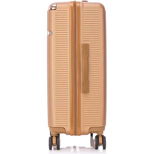 Чемодан Semi Line 24" (M) Gold золотой (T5663-4): Тип ручки Телескопическая ручка, Короткая ручка