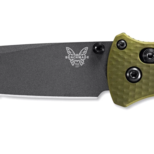 Нож Benchmade Bailout 537GY-1 (537GY-1): Система открывания одной рукой Есть
