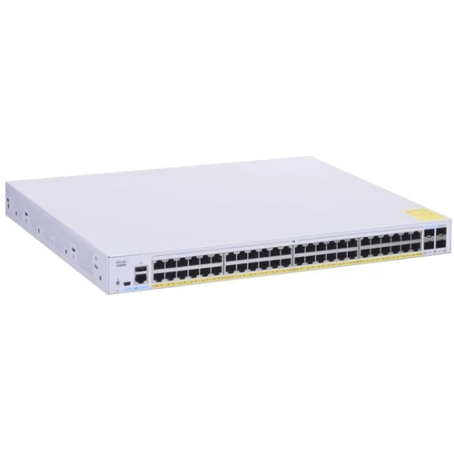 Сетевой коммутатор Cisco CBS250-48T-4G-EU: Порты только Gigabit Ethernet (10/100/1000)