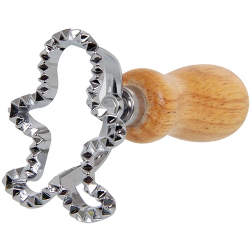 Штамп для печенья Lefard 10 см (815-045): Материал цинковый сплав/дерево