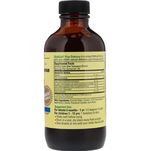 ChildLife, Essentials, First Defense, 4 fl oz (118.5 ml) (CDL10150): Форма випуску рідина