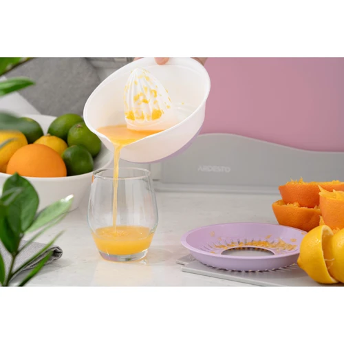 Ручний соковитискач Ardesto Fresh для цитрусових фіолетовий (AR1464LP)