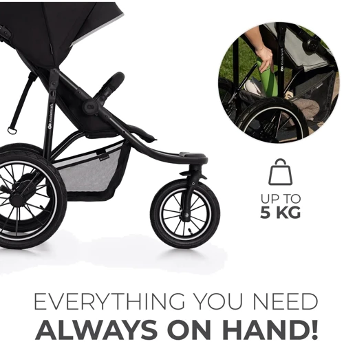 Прогулянковий візочок Kinderkraft Helsi Deep Black (KSHELS00BLK0000) (00-00305203) фото 15