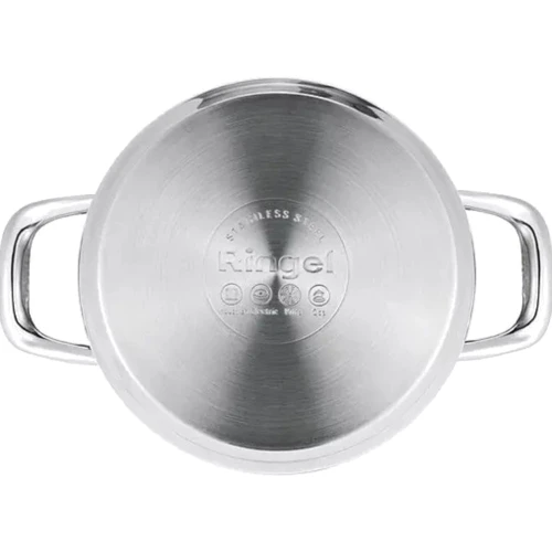 Каструля RINGEL Grey line 18 см 2.3 л (RG-2022-18): Діаметр, см 18