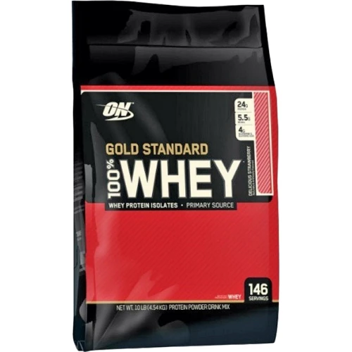 Протеин Optimum Nutrition 100% Whey Gold Standard 4540 g / 146 servings / Rocky Road: Вид Сывороточные