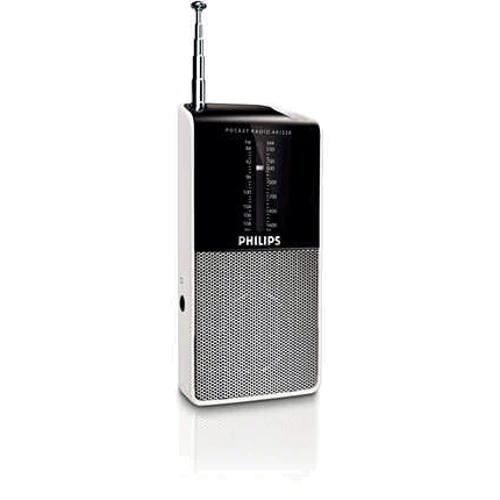 Акустика Портативний радіоприймач Philips AE1530 / 00: Колір сріблястий