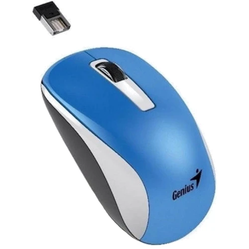 Мышь GENIUS NX-7010 White+Blue NP: Эргономика симметричная для левшей