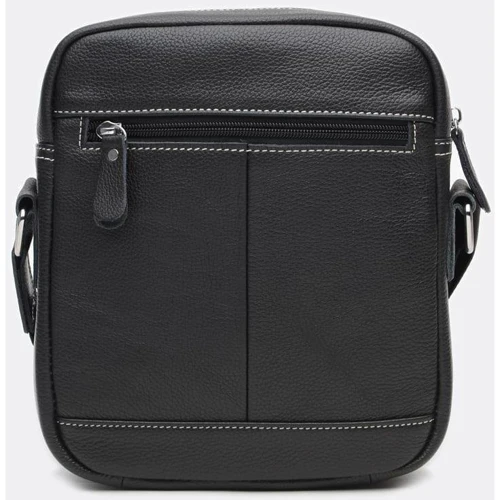 Чоловіча сумка через плече Borsa Leather чорна (K12221-black): Країна виробник Тайвань