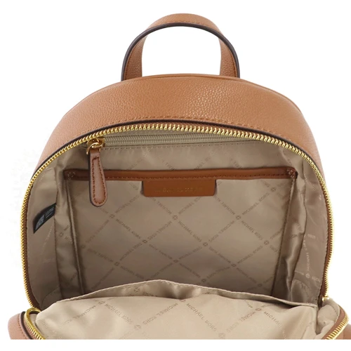 Жіночий рюкзак Michael Kors коричневий (MK0640W): Фактура Матовая, Гладкая