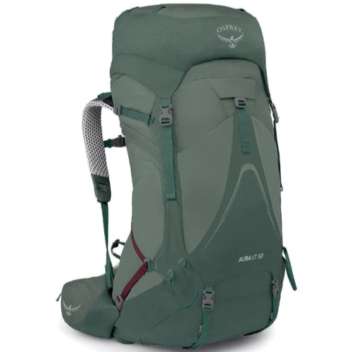 Рюкзак Рюкзак Osprey Aura AG LT 65 koseret/darjeeling spring green - WXS/S - зеленый (009.3288)