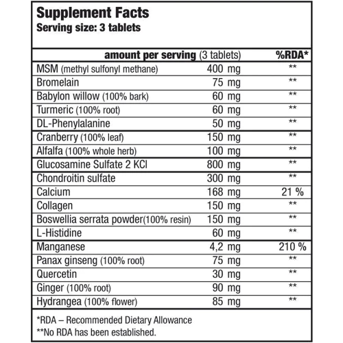 BioTechUSA Arthro Guard 120 tabs: Стать унісекс
