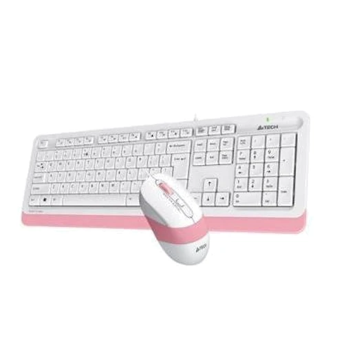 Комплект дротовий A4Tech Fstyler F1010 Pink: інтерфейс підключення проводная USB