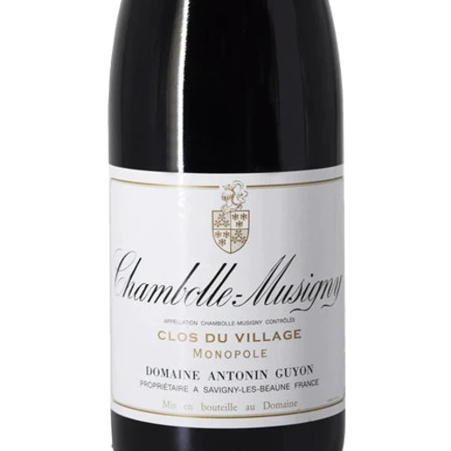 Вино Antonin Guyon Chambolle Musigny Clos du Village 2020 червоне сухе 0.75 л (BWW7960): Країна виробник Франція