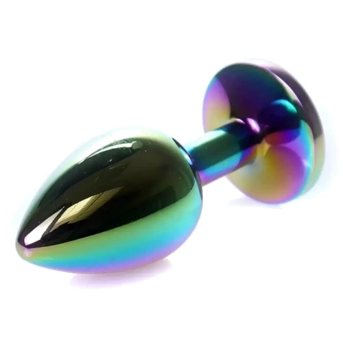Анальная пробка Boss Series - Jewellery Multicolour PLUG Clear S (BS6400116)