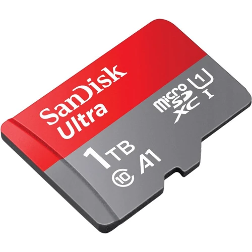 Карта памяти SanDisk 1TB microSDXC Class 10 UHS-I Ultra (SDSQUAC-1T00-GN6MA): Объем 1 ТБ