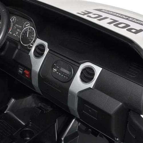 Дитячий поліцейський електромобіль Bambi Racer Toyota, чорно-білий (JJ2255EBLR-2-1): Вага, кг 42