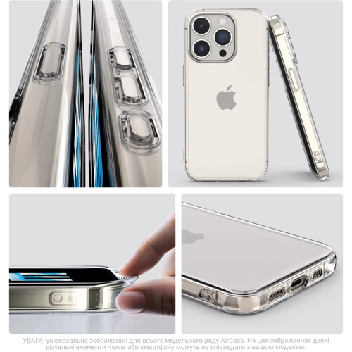 Чехол для телефонов ArmorStandart Air Series Transparent for Xiaomi Redmi Note 14 Pro 4G (ARM79714): Тип накладка на заднюю часть