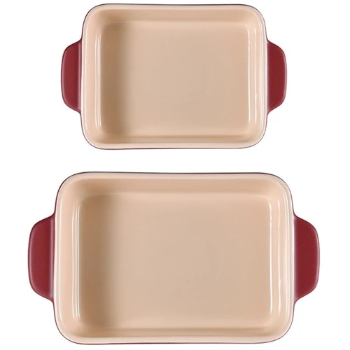Набор форм для запекания Bergner Maroon 2 предмета (BG-13434-RD)