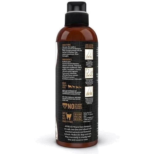 Шампунь Reliq Mineral Spa Coconut Shampoo для собак с экстрактом кокоса 500 мл (S500-COT): Объем 500 мл