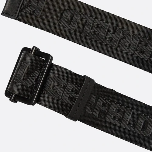 Женский ремень Karl Lagerfeld KLXCD WEBBING BELT черный (226W3100-999): Пол Женский
