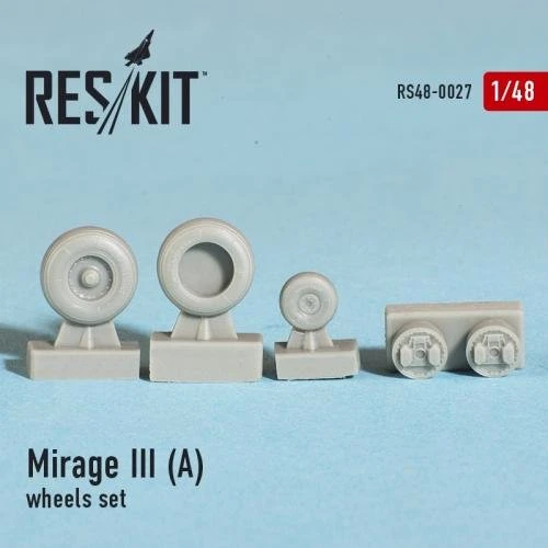 Смоляні колеса RESKIT для літака Mirage III (A) RS48-0027