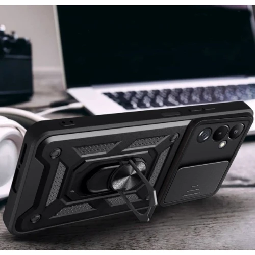 Чехол для телефонов BeCover Military Black for Tecno POVA 4 (LG7n) (709154): Цвет черный