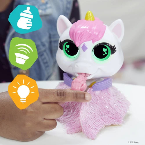 Игрушка мягкая Hasbro серии Фэнтезийное Кормление (FRR AIRINA THE UNICORN) F1545_F1825 фото 10